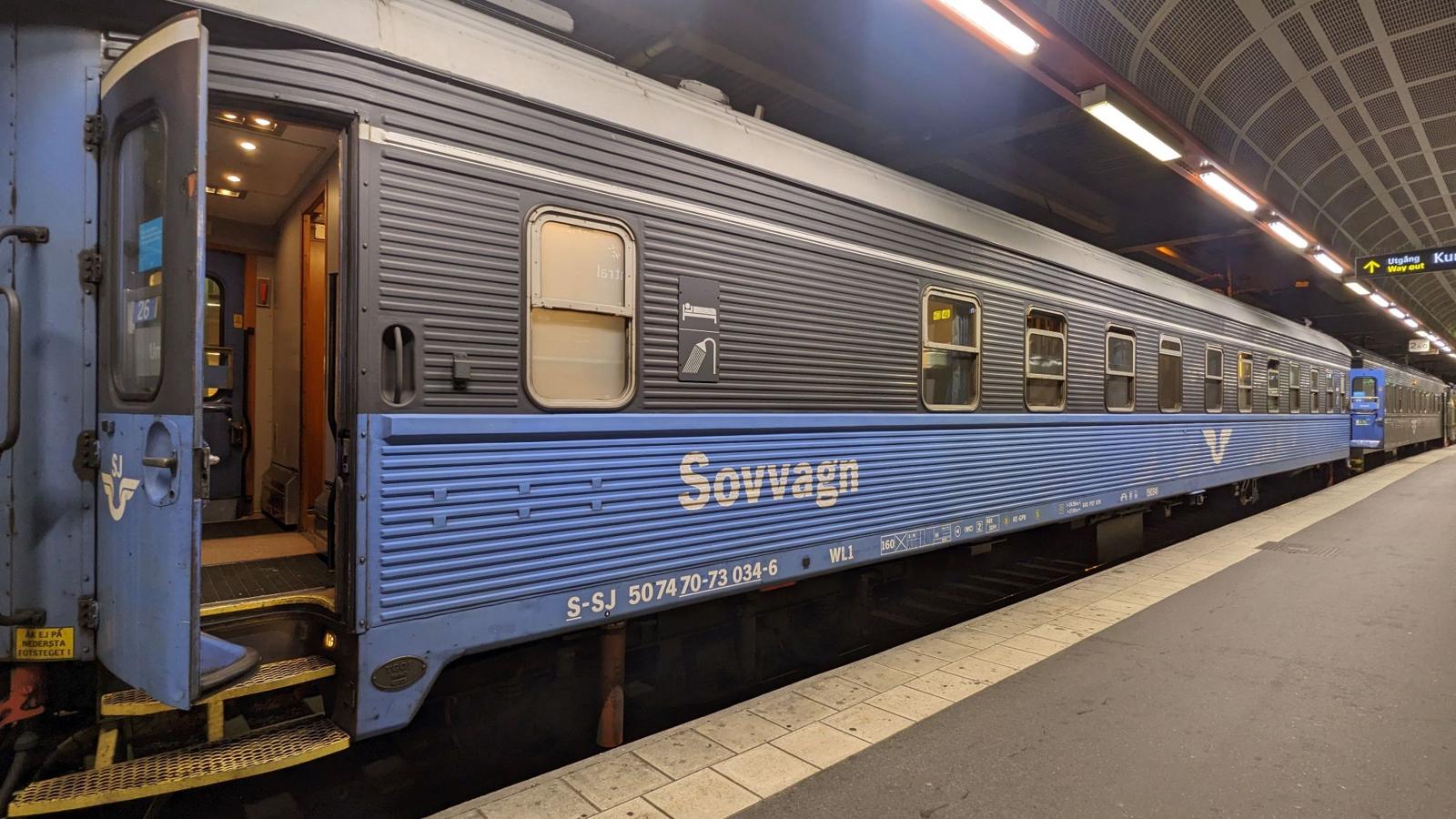 Swedish night trains